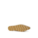 Gelbe Leder-Espadrille