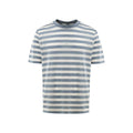 Blaues Baumwoll-T-Shirt