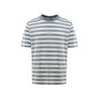 Blaues Baumwoll-T-Shirt
