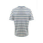 Blaues Baumwoll-T-Shirt