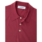 Rotes Baumwoll-Polohemd