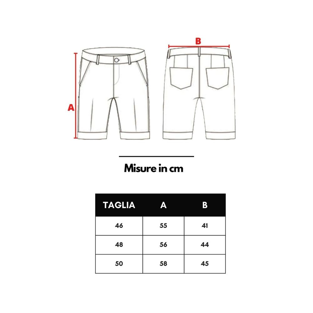 Beige Baumwoll-Cargoshorts