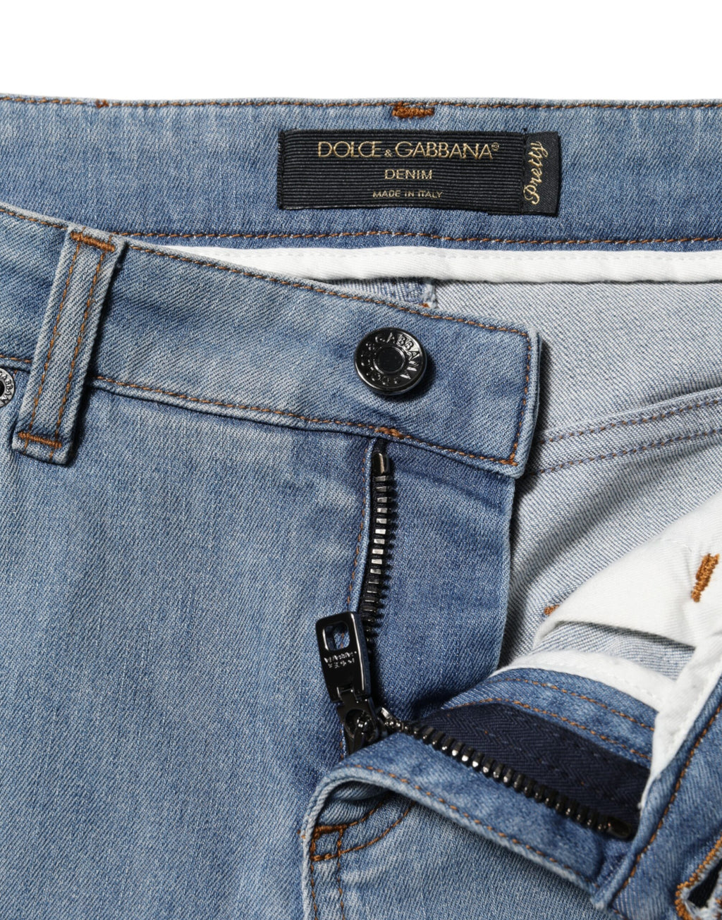 Blue Cotton PRETTY Mid-Waist Skinny Denim Jeans