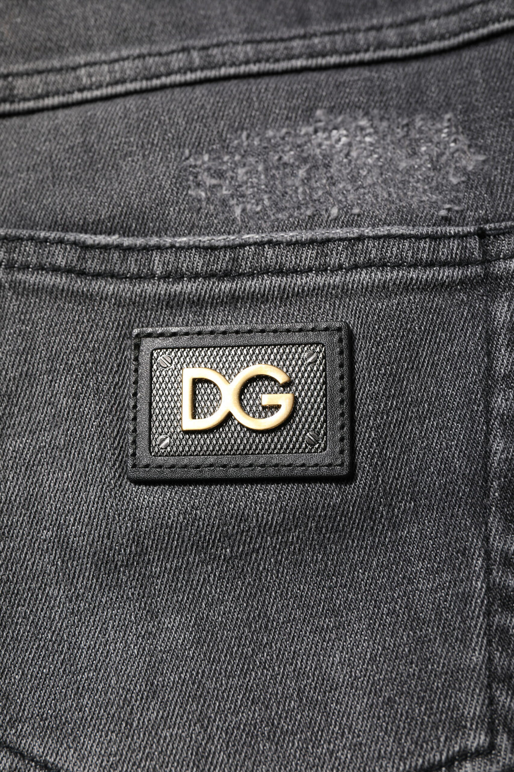 Dark Grey AUDREY Cotton Skinny Denim Jeans