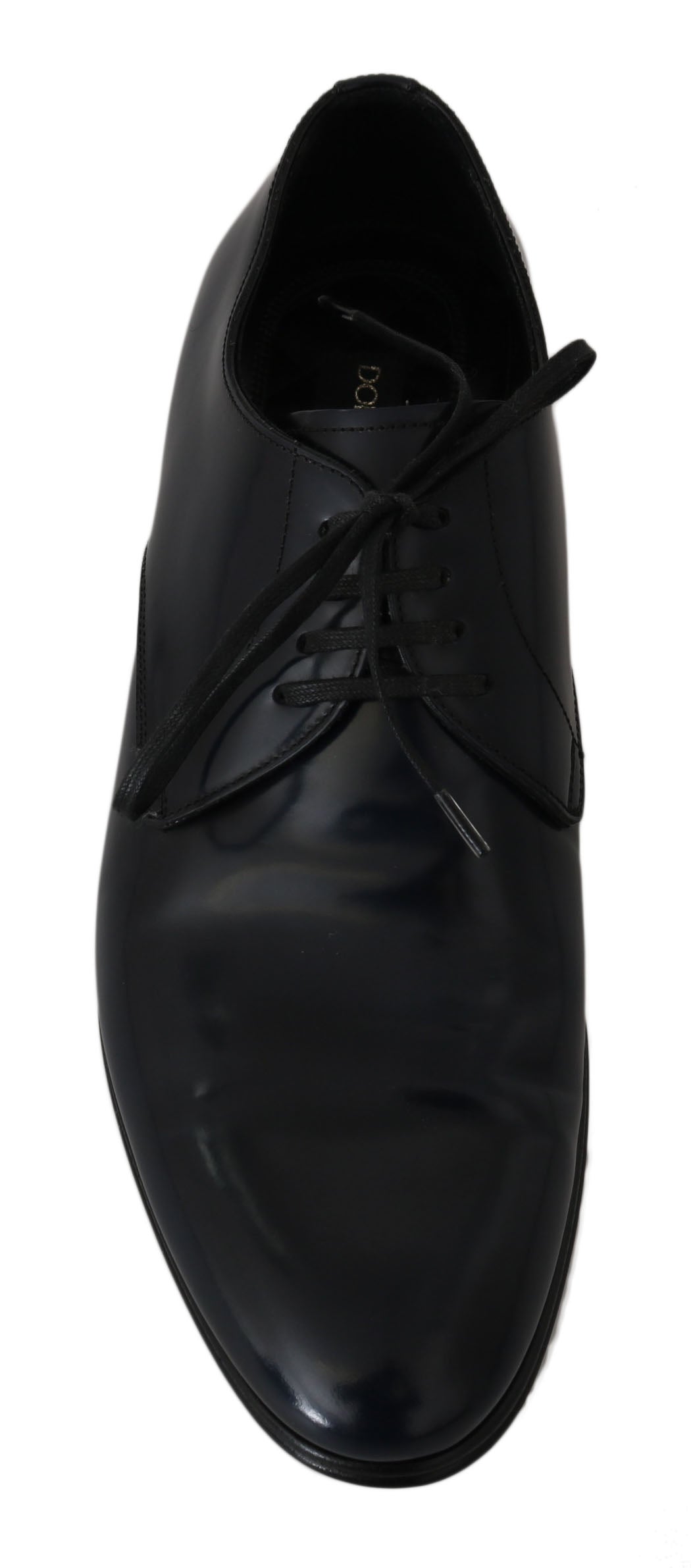 Blaue Leder Derby Anzugschuhe für Herren
