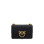 Black Calf Leather Bos Taurus Shoulder Bag
