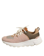 Multicolor Suede Low Top Women Sneakers Shoes