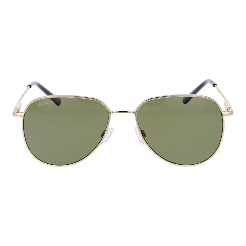Goldene Kunststoff-Sonnenbrille