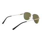 Goldene Kunststoff-Sonnenbrille