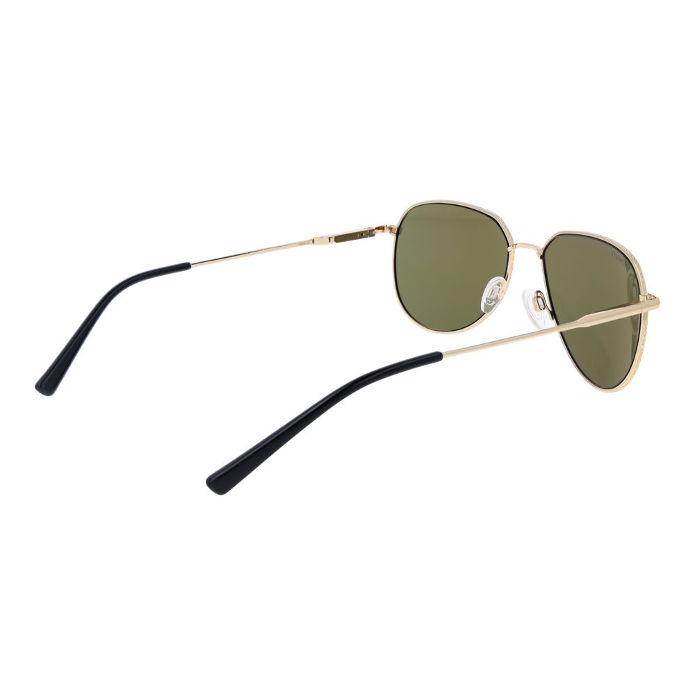 Goldene Kunststoff-Sonnenbrille
