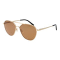 Goldene Plastik-Sonnenbrille