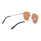 Goldene Plastik-Sonnenbrille