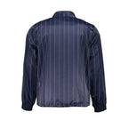 Blue Polyester Men's Jacket
