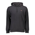 Schwarzes Herren-Sweatshirt aus Baumwolle