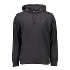 Schwarzes Herren-Sweatshirt aus Baumwolle
