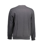 Black Cotton Men's Sweatshirt