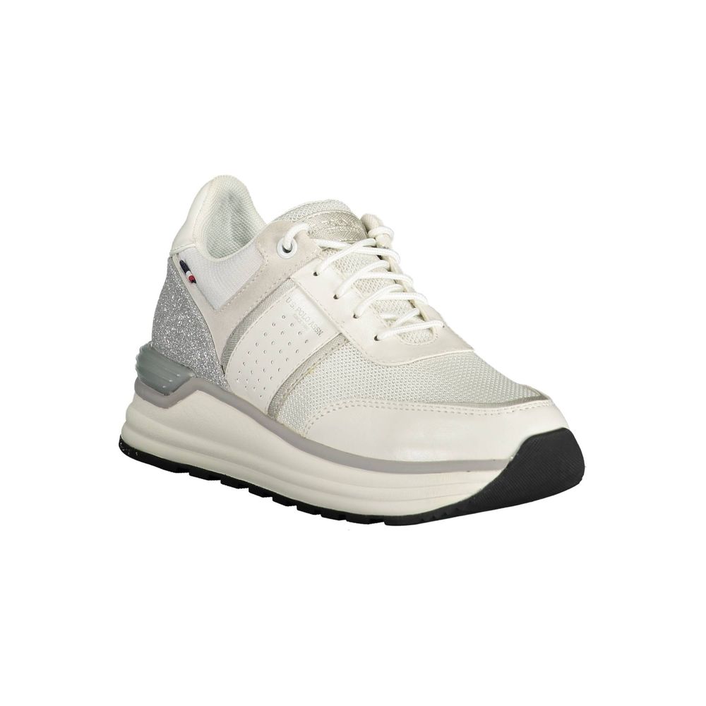 White Eco Suede Women's Sneaker