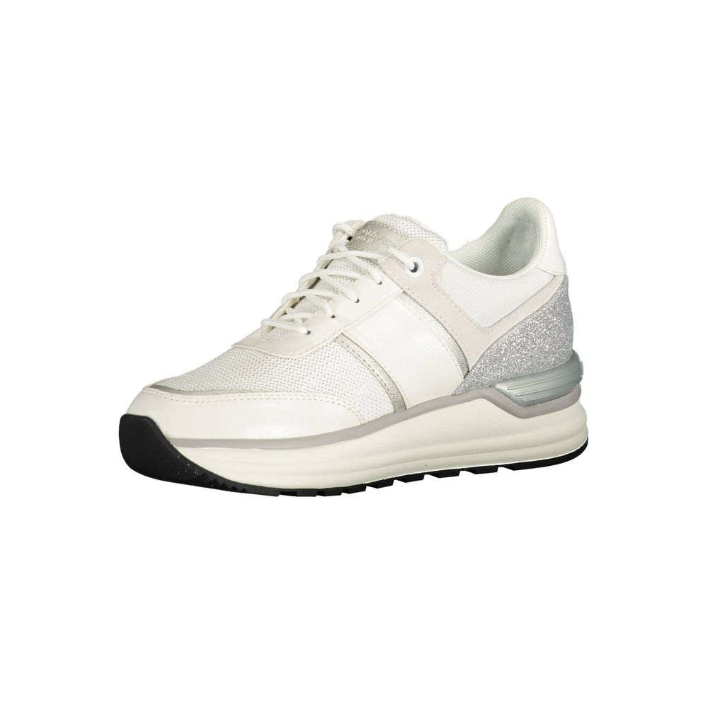 White Eco Suede Women's Sneaker