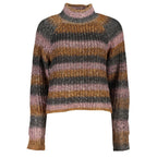 Grauer Acryl-Damenpullover