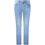 Blue Cotton Women's Jeans