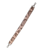 Brauner exotischer Lederhandtaschen-Zubehör-Schultergurt