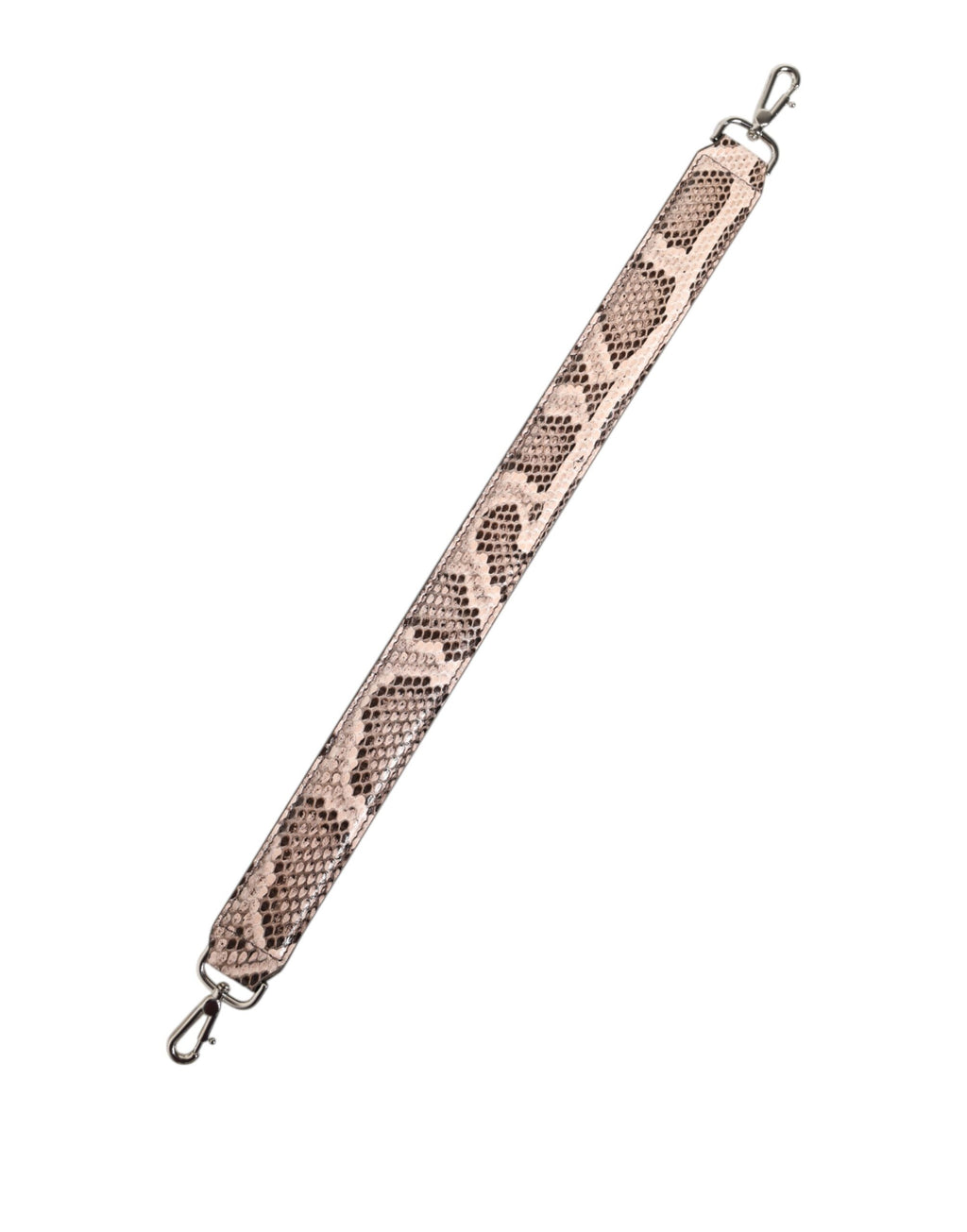 Beiger Schultergurt aus exotischem Leder für Handtaschenzubehör