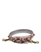 Multicolor Embellished Handbag Shoulder Strap