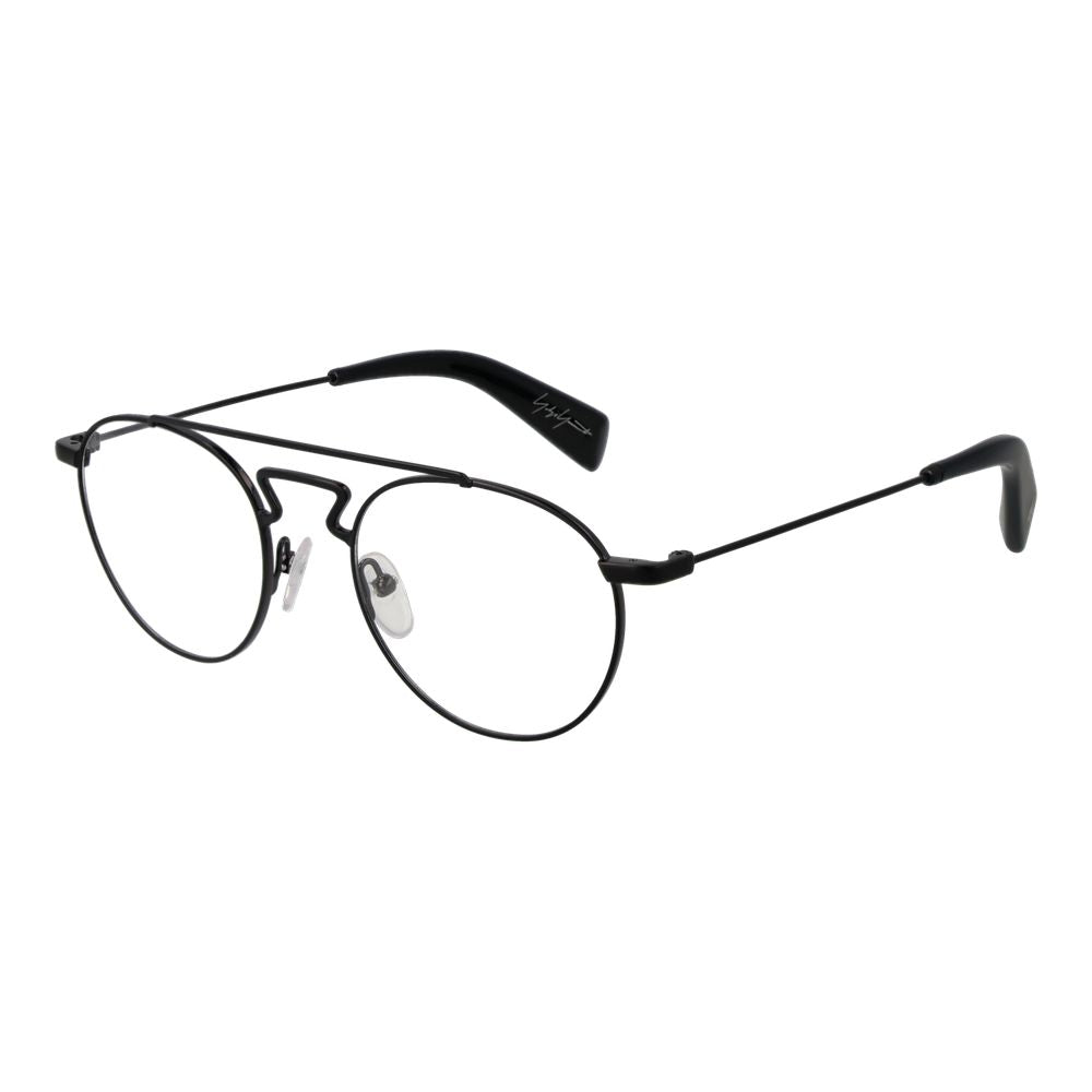 Brille aus schwarzem Metall (Gestell)