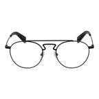 Brille aus schwarzem Metall (Gestell)