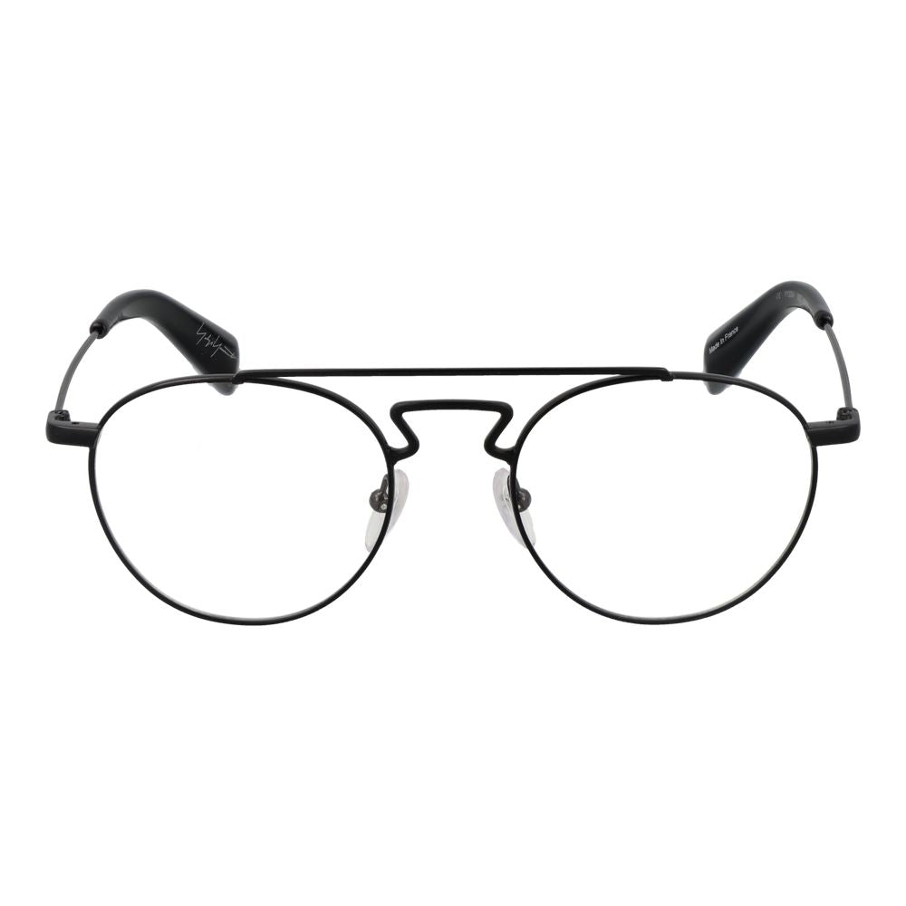 Brille aus schwarzem Metall (Gestell)