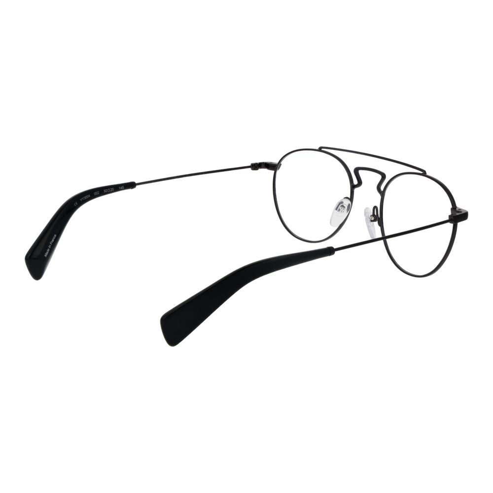 Brille aus schwarzem Metall (Gestell)