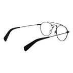 Brille aus schwarzem Metall (Gestell)