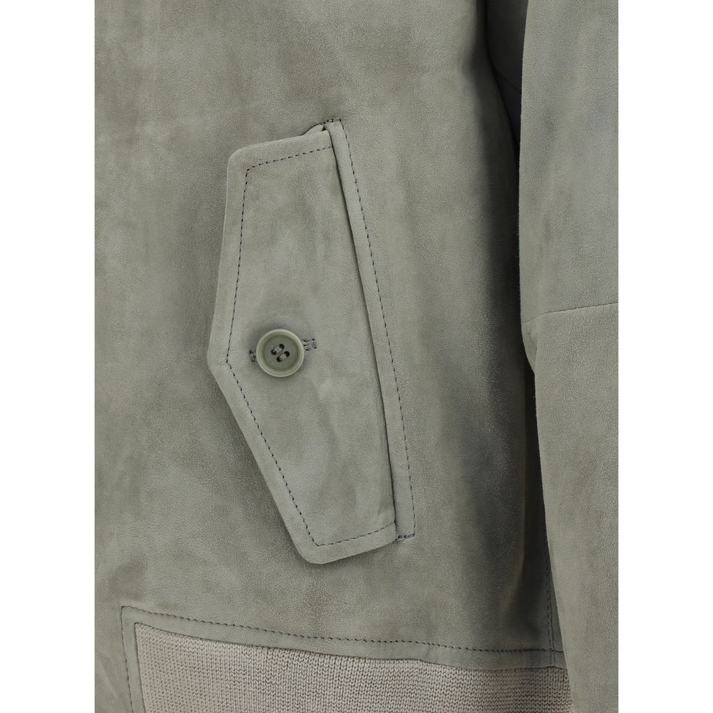 Wildlederjacke