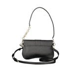 Black Polyurethane Women's Bag