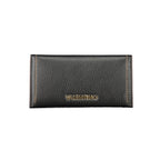 Black Polyurethane Women's Wallet