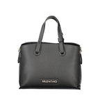Damenhandtasche aus schwarzem Polyurethan