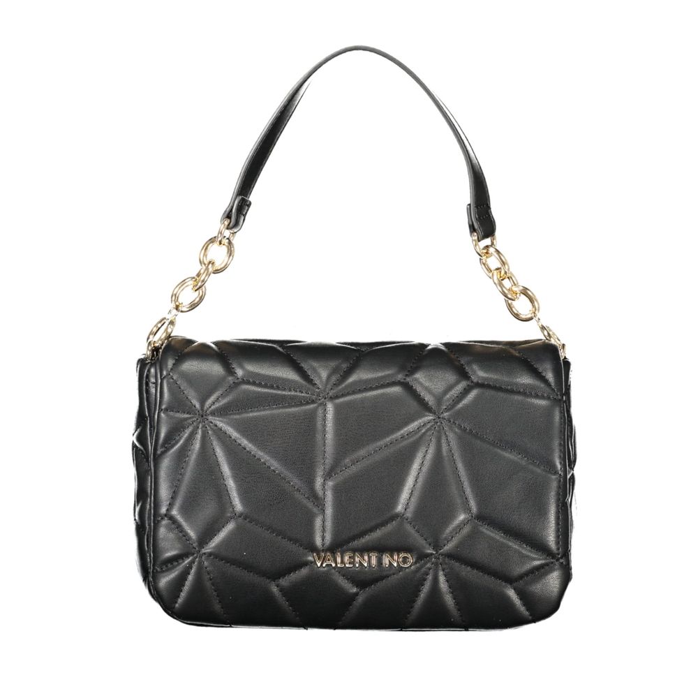 Black Polyurethane Women's Bag
