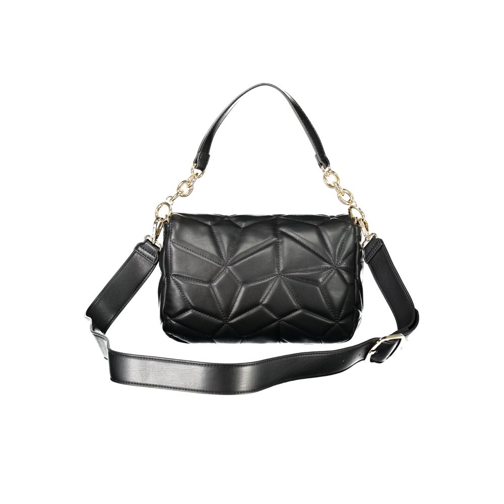 Black Polyurethane Women's Bag
