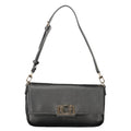 Black Polyurethane Women's Handbag