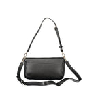 Black Polyurethane Women's Handbag
