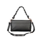Black Polyurethane Women's Bag