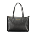 Black Polyurethane Women's Bag