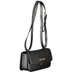Black Polyurethane Women's Bag