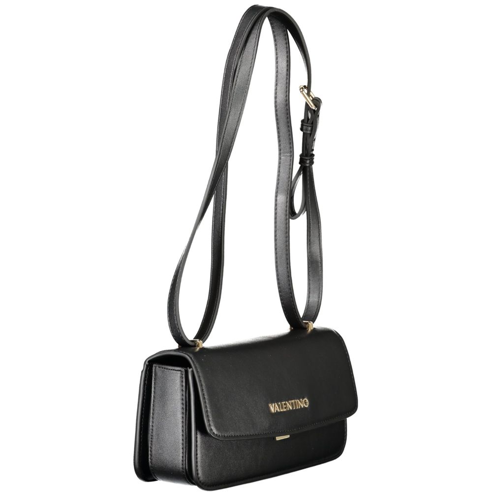 Black Polyurethane Women's Bag