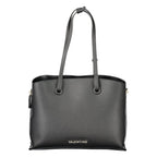 Black Polyurethane Women's Bag
