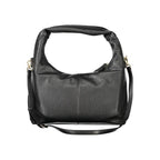 Black Polyurethane Women's Bag