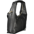 Black Polyurethane Women's Bag