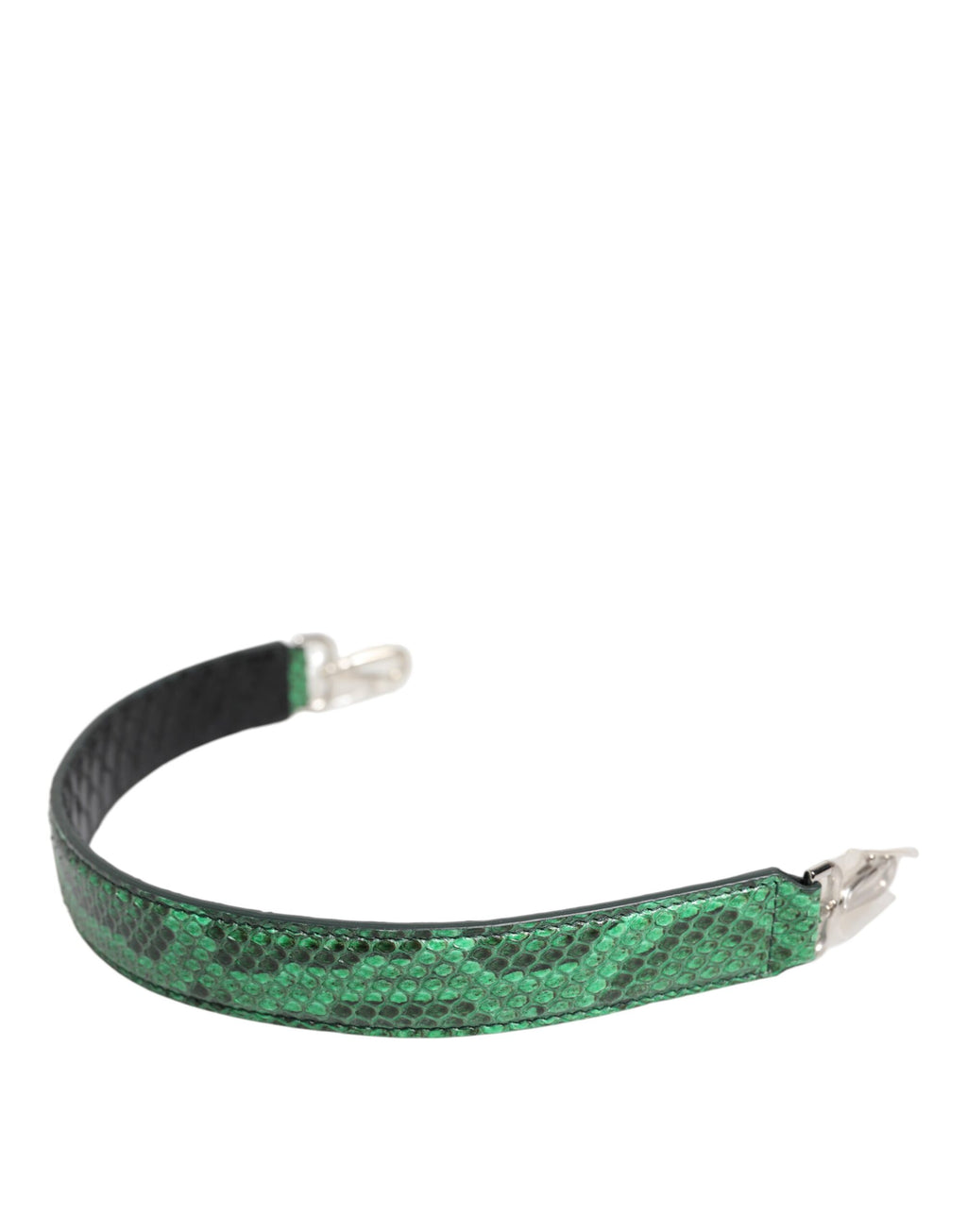 Schwarz Grüne Exotic Ledertasche Schulterriemen