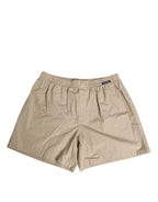 Beige Baumwoll-Boxershorts Regular