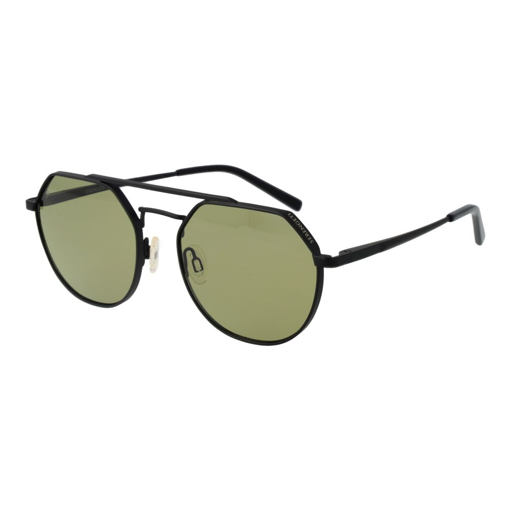Sonnenbrille aus schwarzem Kunststoff
